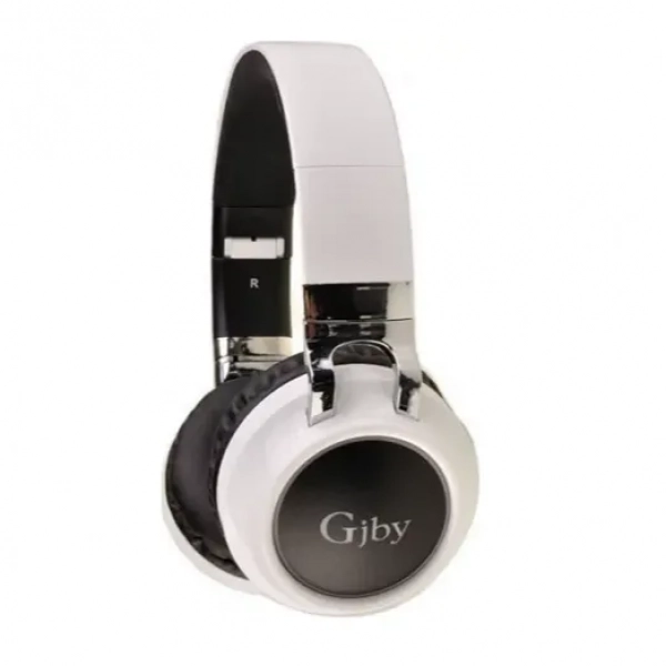 GJBY CA-015 Ασύρματα/Ενσύρματα On Ear Ακουστικά Λευκά