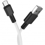 Hoco Regular USB 2.0 to micro USB Cable Λευκό 1m (X29 Superior)