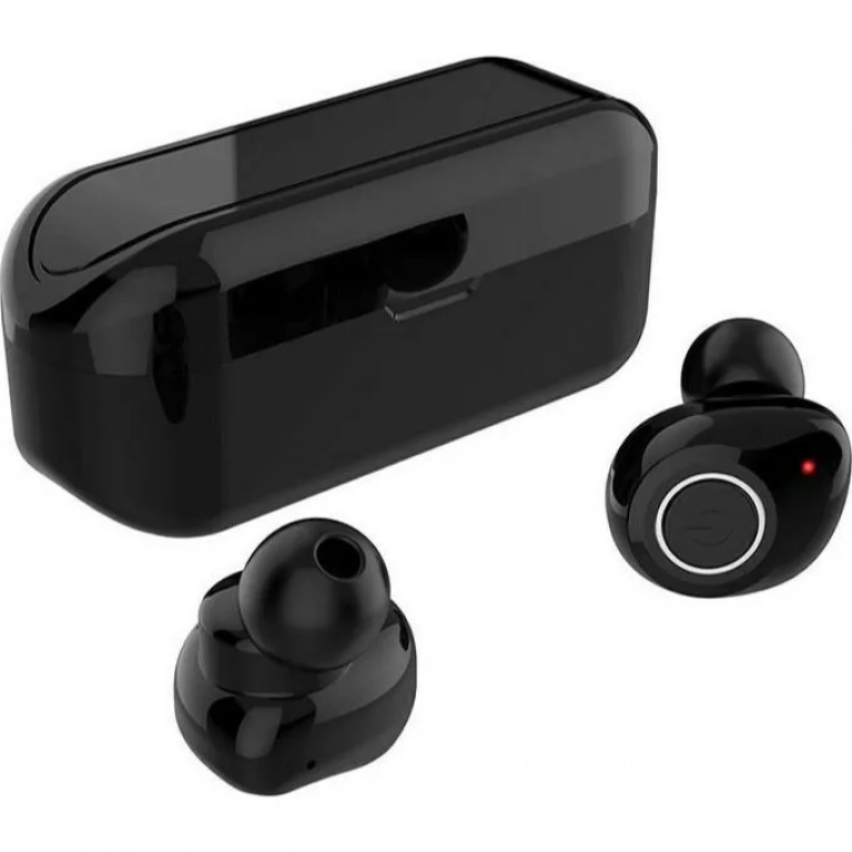 Gjby TWS-02 In-ear Bluetooth Handsfree Μαύρο