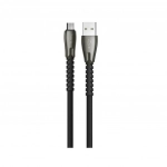Hoco Braided USB 2.0 to micro USB Cable Μαύρο 1.2m (U58 Core)