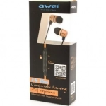 Awei ES16Hi In-ear Handsfree με Βύσμα 3.5mm Μαύρο