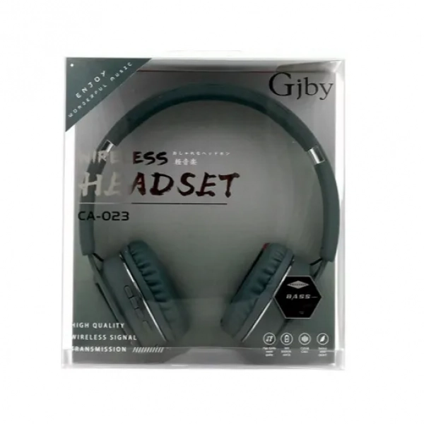 GJBY CA-023 Ασύρματα/Ενσύρματα On Ear Ακουστικά Μπλε