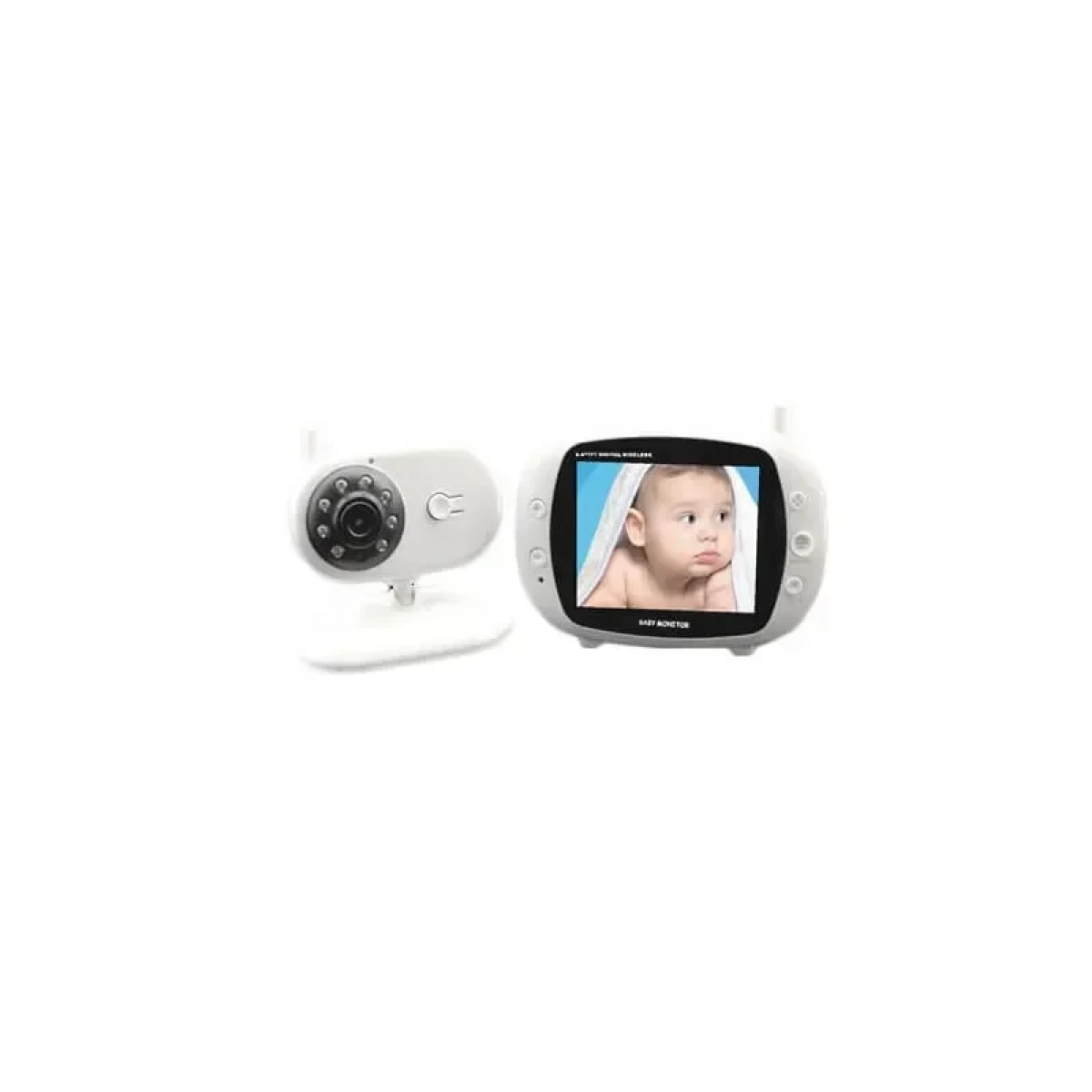 Ενδοεπικοινωνία Μωρού Με Κάμερα & Ήχο BM850 3.5 inch LCD 2.4GHz