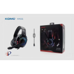 Komc KM666 Over Ear Gaming Headset USB – Μαύρο