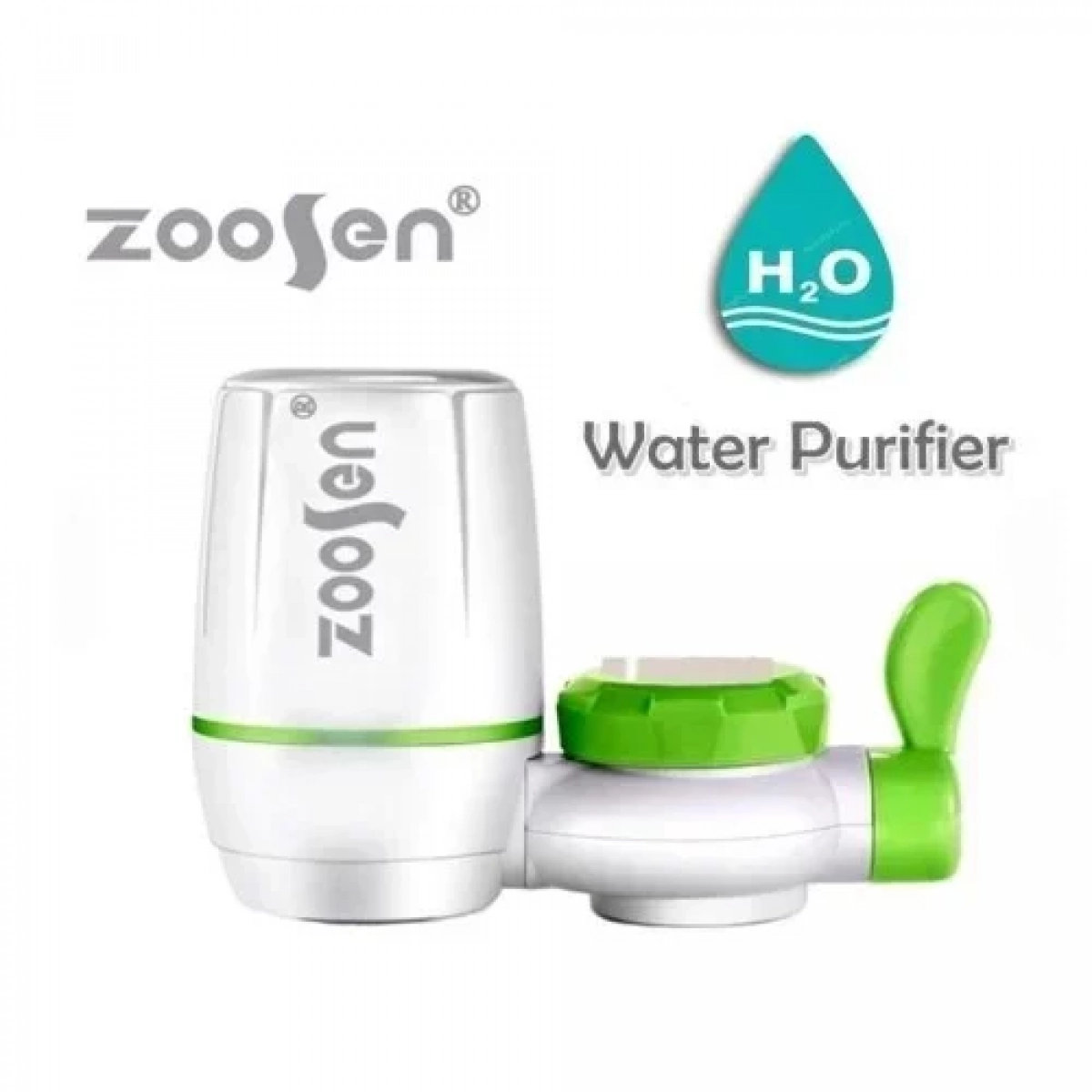 Zoosen Φίλτρο Νερού Βρύσης ZSW-010 Ενεργός Άνθρακας Λευκό 526473 - Image 3