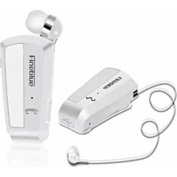 Fineblue F990 In-ear Bluetooth Handsfree Λευκό