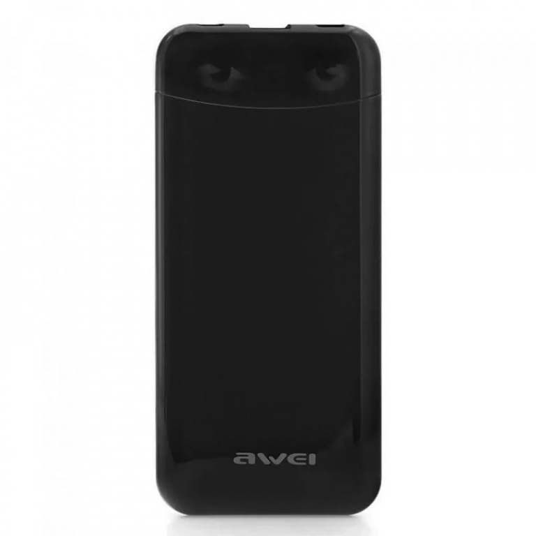 Awei P68K 10000mAh Μαύρο
