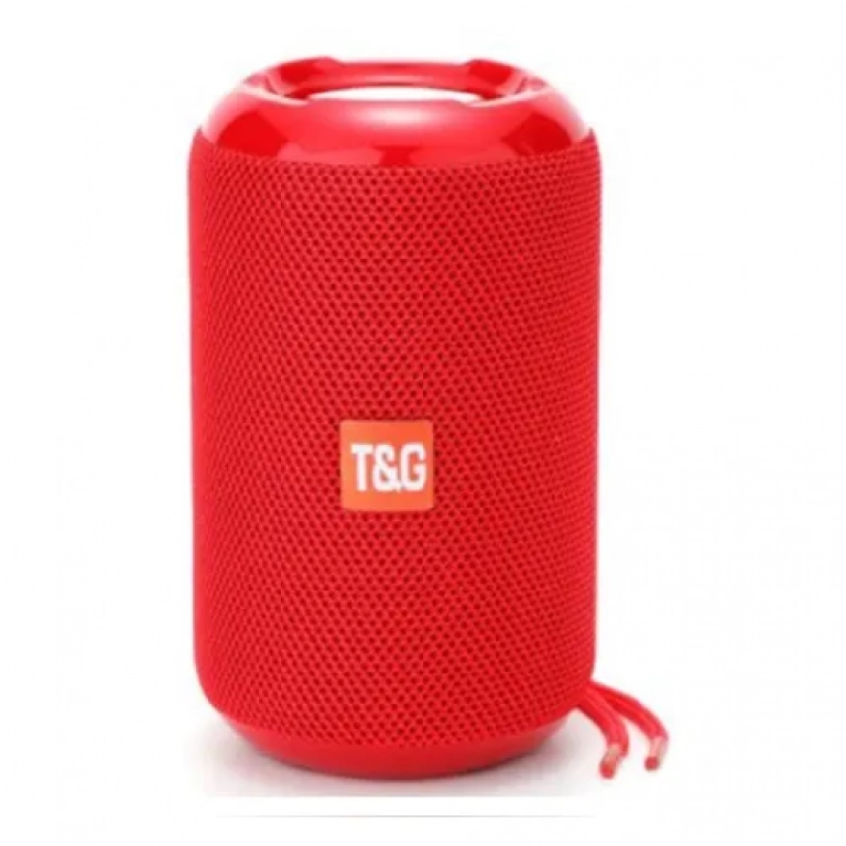 T&G TG-264 Ηχείο Bluetooth 5W με 3 ώρες Λειτουργίας Red