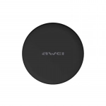 Awei Ασύρματος Φορτιστής (Qi Pad) Μαύρος (W6)