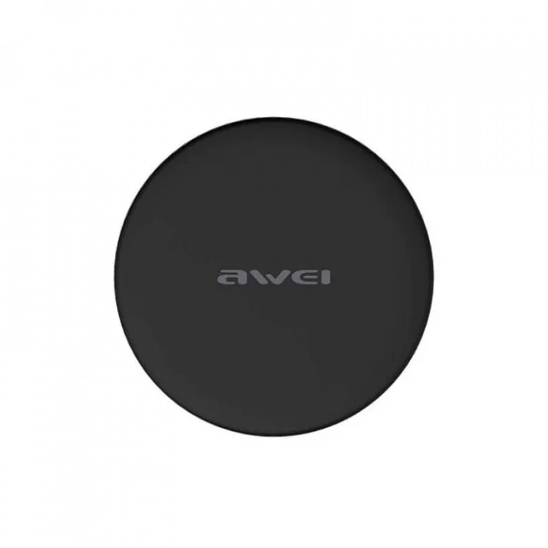 Awei Ασύρματος Φορτιστής (Qi Pad) Μαύρος (W6)