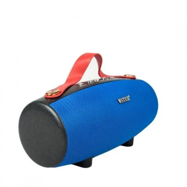 WSTER WS-1838 Ηχείο Bluetooth 5W με Ραδιόφωνο Blue