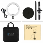Puluz Ring Light με Τρίποδο 140cm και Βάση Dual Phone Bracket 26cm LED - PKT3040 - Image 2