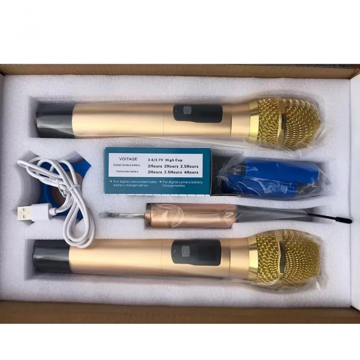 ΣΕΤ 2 ΑΣΥΡΜΑΤΑ ΜΙΚΡΟΦΩΝΑ UHF WG200II - Image 3