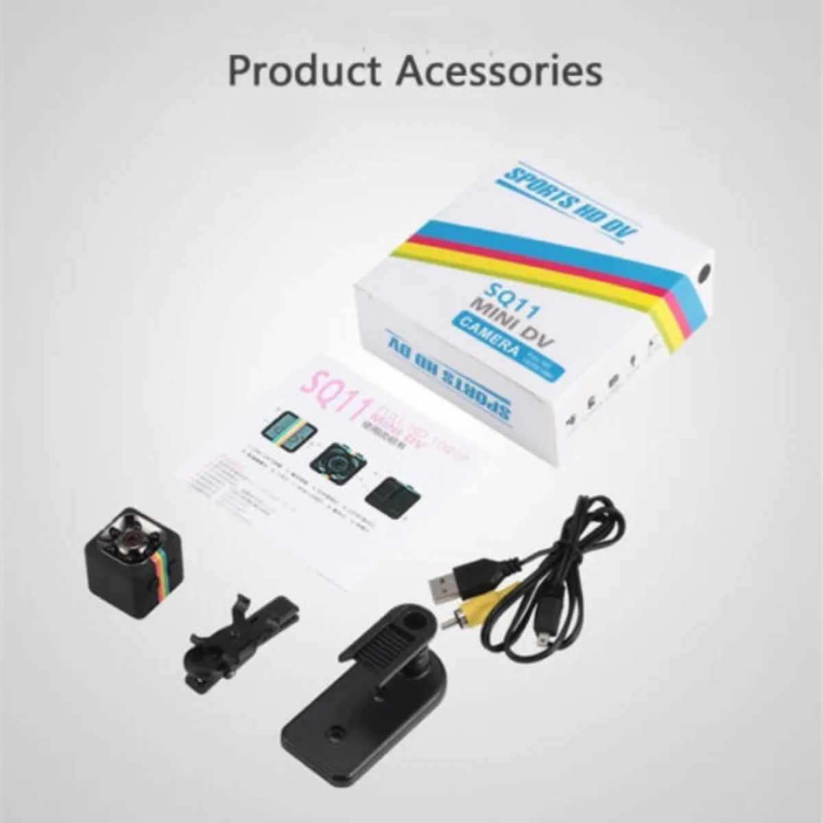 SQ11 Super Mini Car/Drone DVR Web Camera Full HD - Image 7