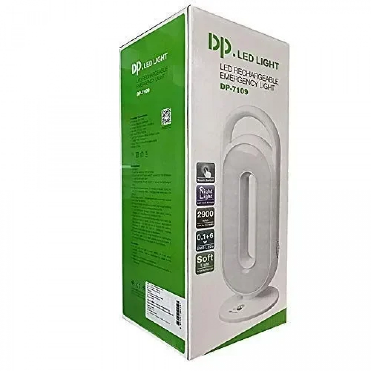 Touch DP-7109 Φωτιστικό Ασφαλείας Επαναφορτιζόμενο