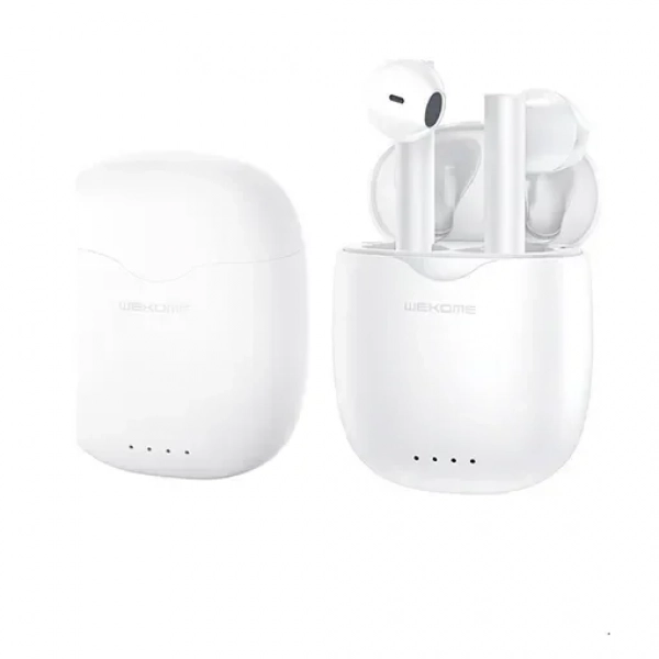 WEKOME WK TWS-V42 True Wireless TWS Stereo Bluetooth Headphones Binaural HiFi Earbuds / Λευκό