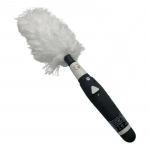 Spin Duster Φτερό Περιστρεφόμενη Συσκευή Ξεσκονίσματος σε λευκό χρώμα