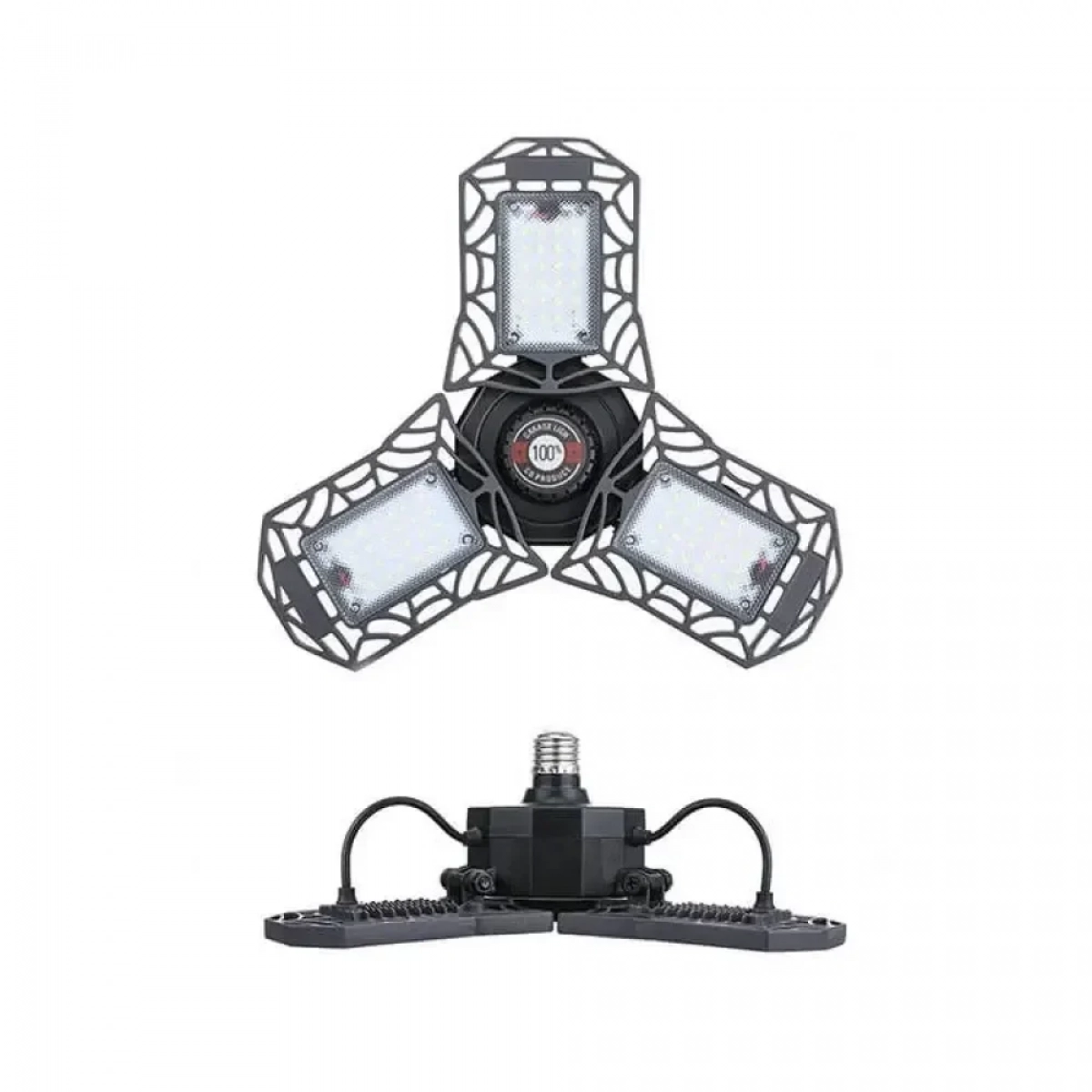 Ηλιακό Ultra Bright Ρυθμιζόμενο βοηθητικό φώς LED 180Lumens με τηλεχειριστήριο και 4 λειτουργίες φωτός Μαύρο