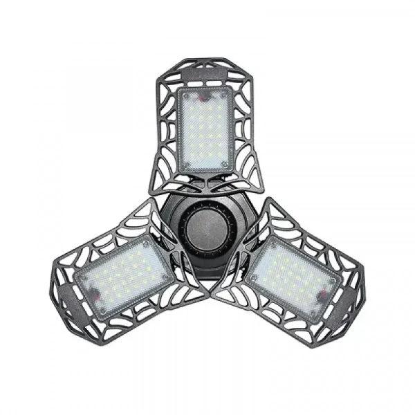 Ηλιακό ultra bright ρυθμιζόμενο βοηθητικό φώς LED 180 lumens με τηλεχειριστήριο και 4 λειτουργίες φωτός Μαύρο