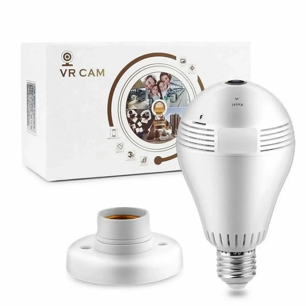 Κρυφή Κάμερα Λάμπα VR Cam 3D VR-V9-C