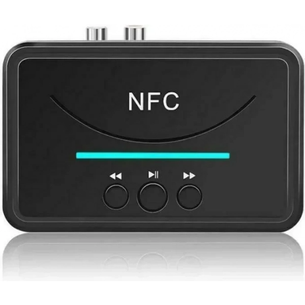 Ασύρματος Αναμεταδότης Ήχου Bluetooth/NFC v5.0 BT200 – Μαύρο