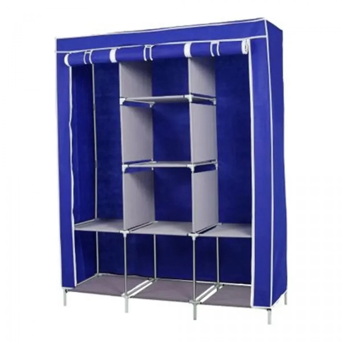https://gforgadget.gr/shop/yfasmatini-ntoulapa-me-fermouar-kai-rafia-se-ble-chroma-130x45x175cm-hod-hcx-88130-blue-oem/