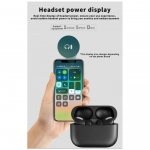 i3 Pro In-ear Bluetooth Handsfree Μαύρο