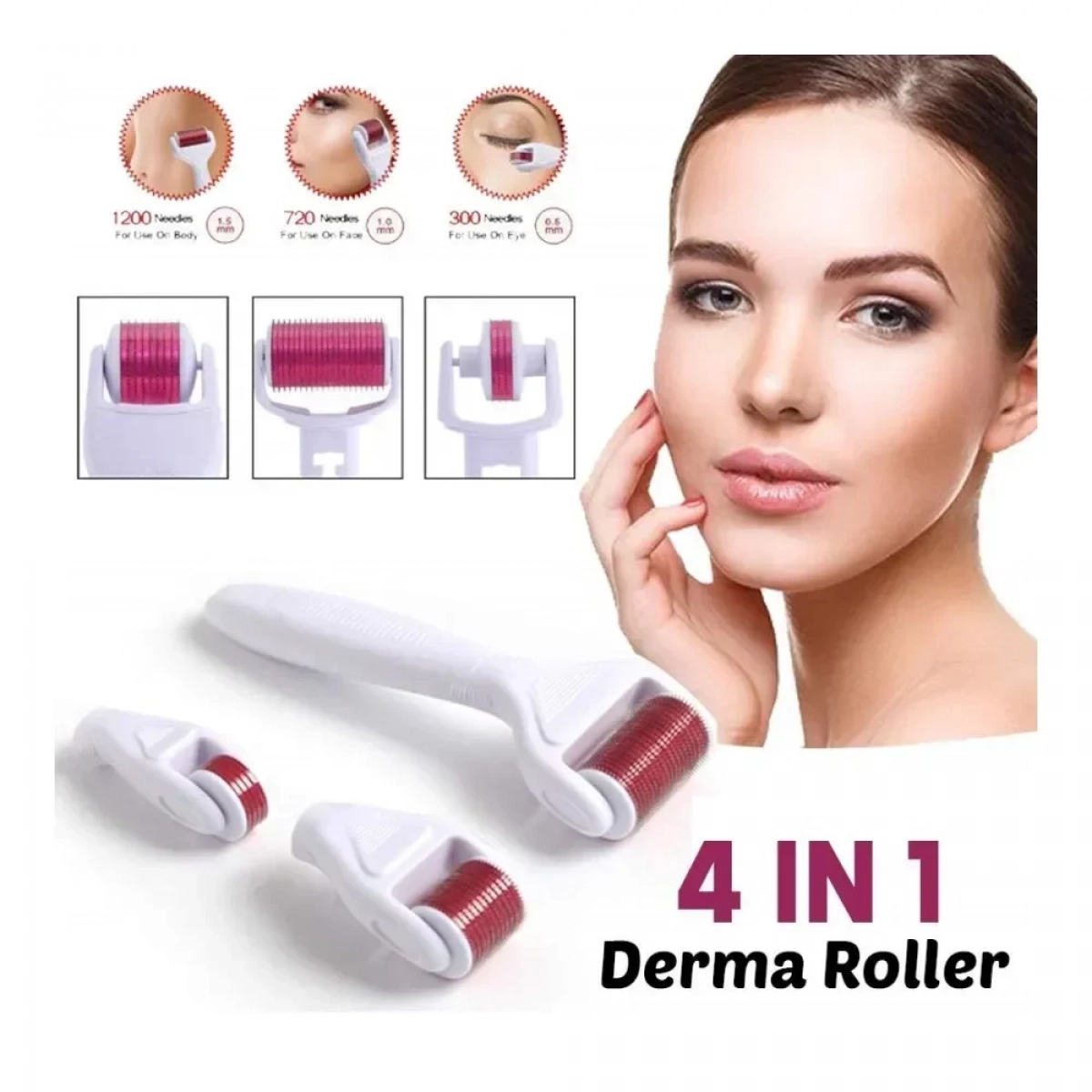 Συσκευή Μεσοθεραπείας DRS 4 in 1 Derma Roller System for Anti-aging and Regeneration Skin