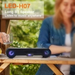 Φορητό Ηχείο H07 Ασύρματο Bluetooth - μαύρο - Image 7