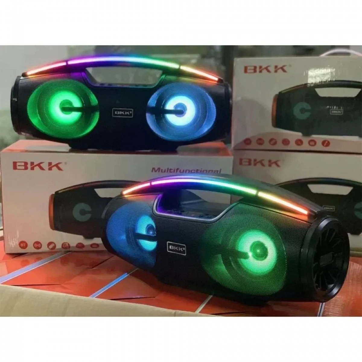 B100 Ηχείο Bluetooth 20W με 8 ώρες Λειτουργίας Black/Gold
