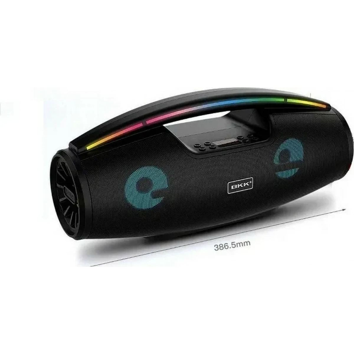 B100 Ηχείο Bluetooth 20W με 8 ώρες Λειτουργίας Black/Gold