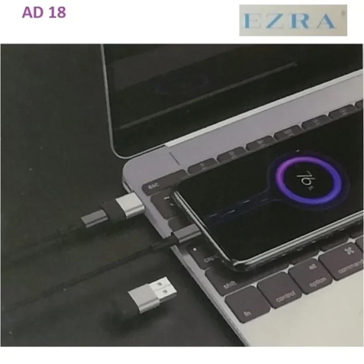 Μετατροπέας θύρας Type-C θηλυκό σε USB 2.0 αρσενικό Ezra AD18