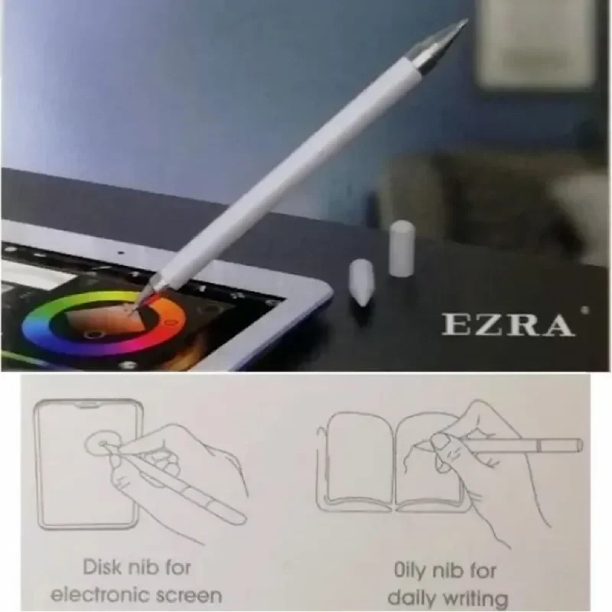 Γραφίδα επαφής πολλαπλών λειτουργιών Ezra TP04 Μαύρη