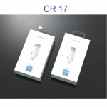 Φορτιστής αυτοκινήτου με 1 θύρα USB 3A Esdras CR17 Λευκό