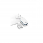 Παγκόσμιος Ταξιδιωτικός USB Φορτιστής Πρίζας 2.1A Ezra HC18 Άσπρος
