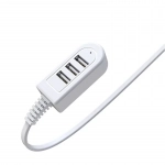 Hub 3 Θυρών USB 2.0 με σύνδεση USB-A χρώματος λευκό Ezra UH03