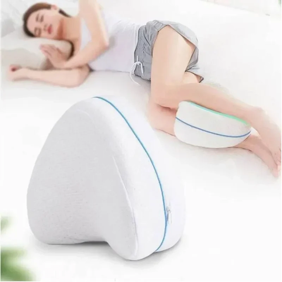 Μαξιλάρι Ποδιών σε Λευκό χρώμα 05005LGP50WH 26x22x16cm
