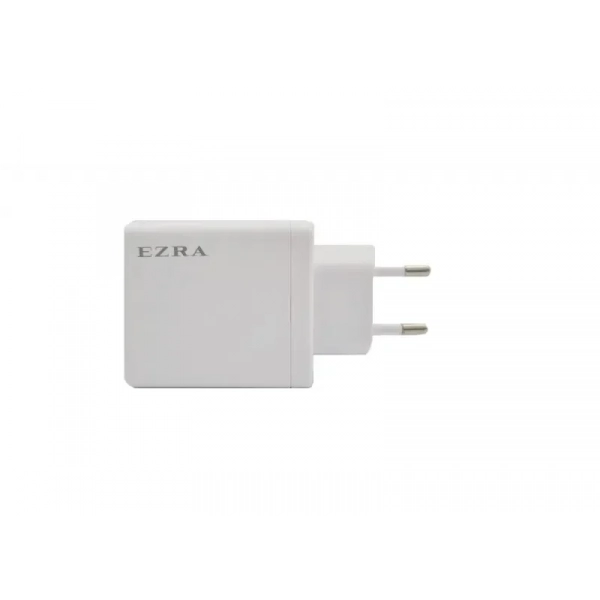 EZRA HC57 Φορτιστής Γρήγορης Φόρτισης 3.0A με 3 Θύρες USB - Λευκό