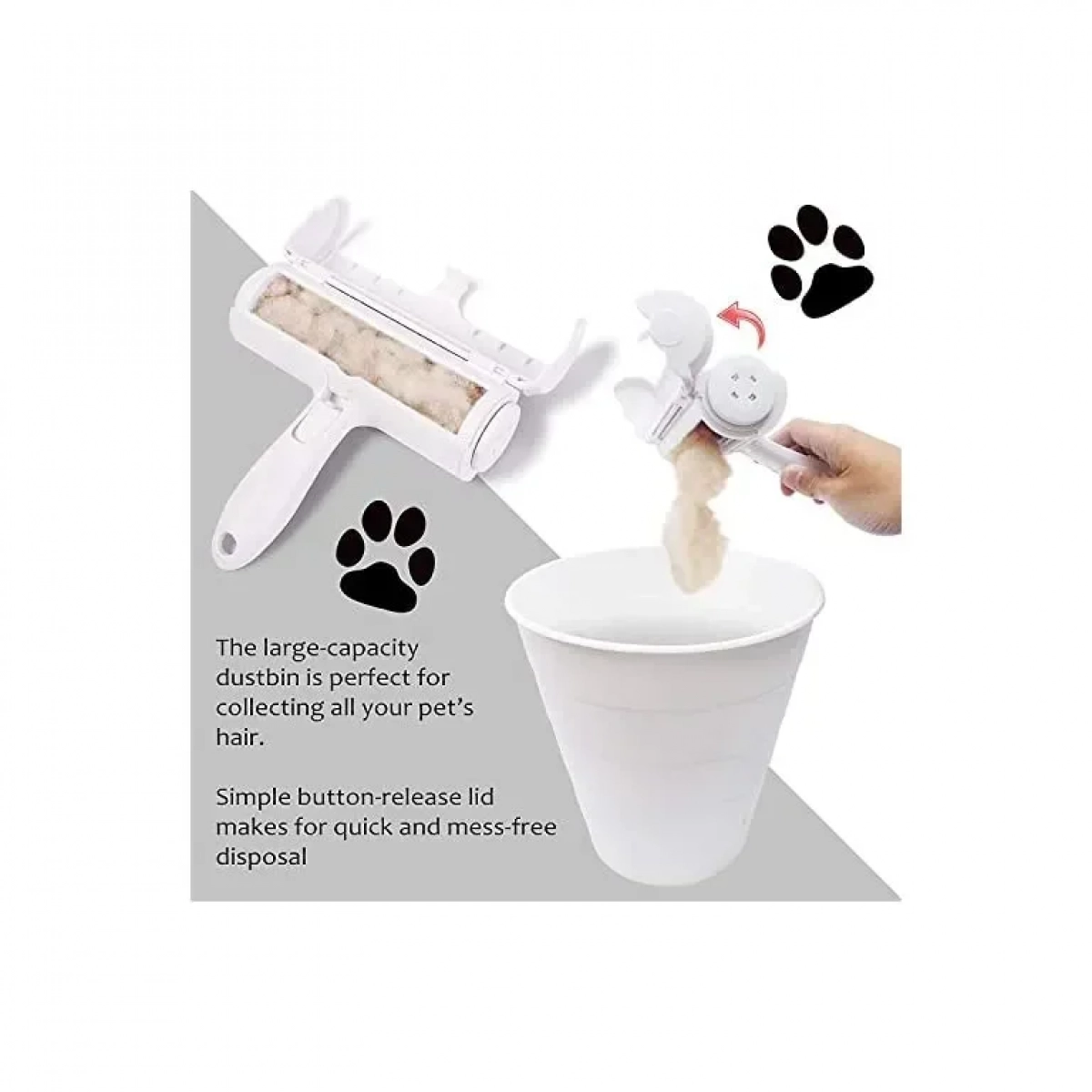 Focuspet Pet hair removing roller Καθαριστικό βουρτσάκι για ζώα - Image 3