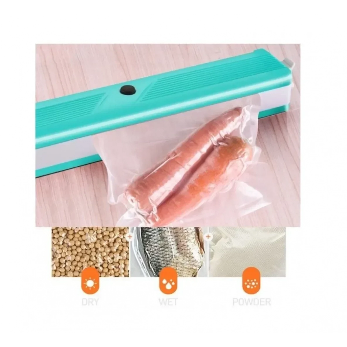Household Vacuum Sealer DZ280-I Συσκευή Αεροστεγούς Σφραγίσματος Τροφίμων - Image 2