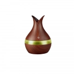 Ultrasonic HOLDMAY 300ml Mini Usb Humidifier 7 led colour (KP-1588) Υγραντήρας Υπερήχων - Συσκευή Αρωματοθεραπείας σε καφέ σκούρο