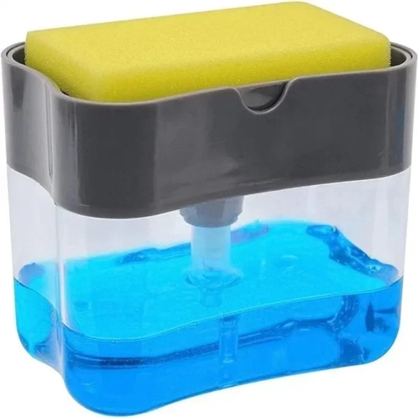 Caddy Dispenser Κουζίνας Πλαστικό Διάφανο