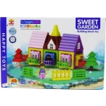 Μαγνητικά τουβλάκια κατασκευών 3D Sweet Garden 49 τεμάχια
