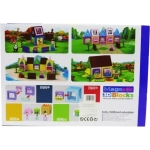 Μαγνητικά τουβλάκια κατασκευών 3D Sweet Garden 49 τεμάχια - Image 2