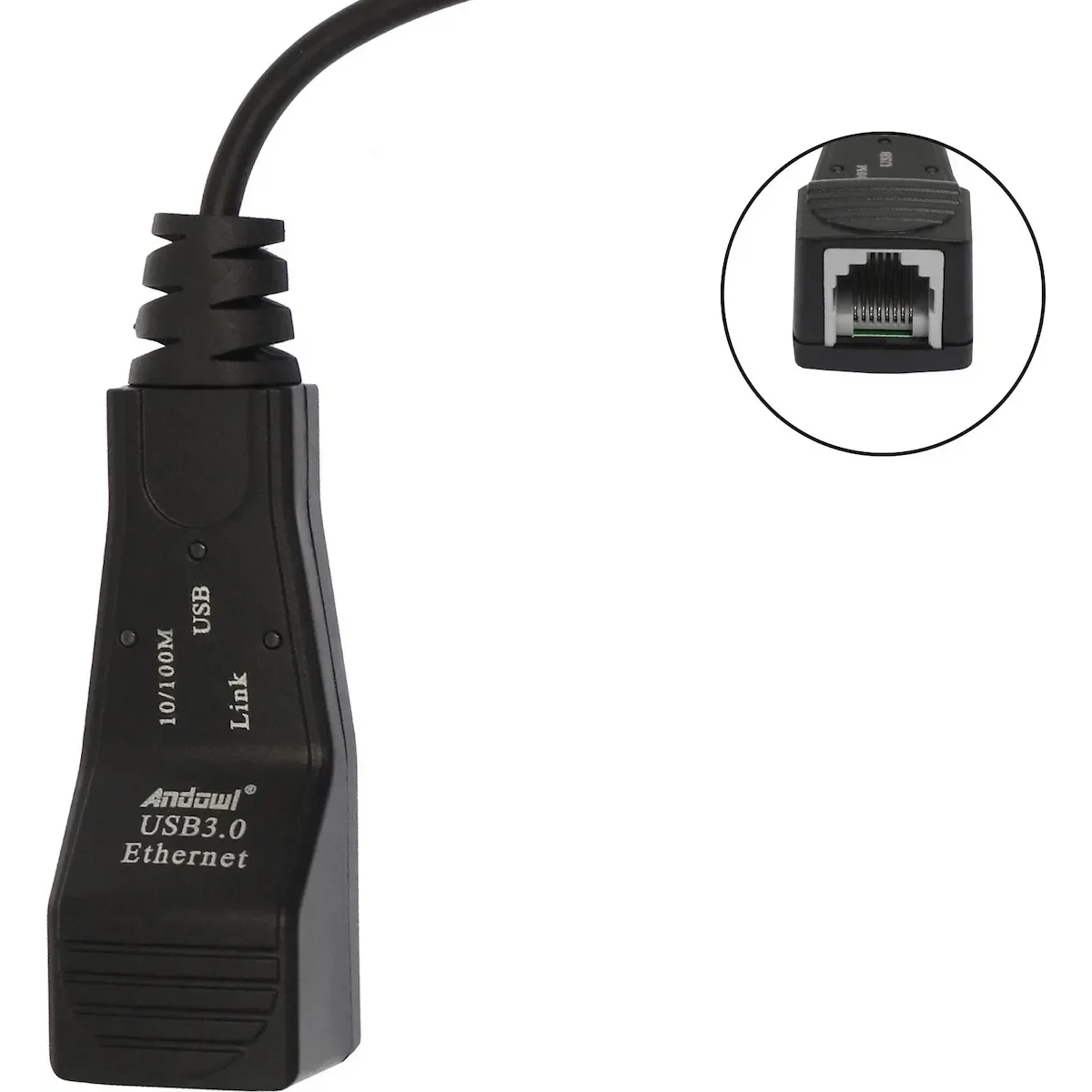 Andowl Q-JC81 USB Αντάπτορας Δικτύου για Ενσύρματη σύνδεση Gigabit Ethernet - Image 2