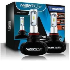 Λάμπες LED H7 50w Nighteye 6500k A315 8000 Lumens 2τμχ