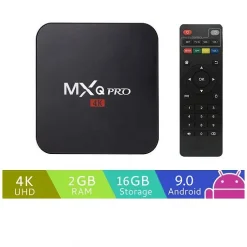 MXQ PRO 4K SMART SET TV BOX ANDROID 8.1 2G 16G