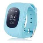 Παιδικό Smartwatch με GPS και Καουτσούκ/Πλαστικό Λουράκι Γαλάζιο SD-GW300