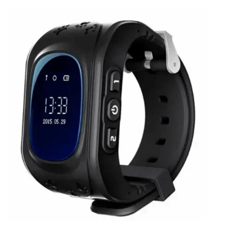 GPS ΠΑΙΔΙΚΟ ΡΟΛΟΪ ΧΕΙΡΟΣ GW300, SOS - ΒΗΜΑΤΟΜΕΤΡΗΤΗΣ, ΜΑΥΡΟ GW300