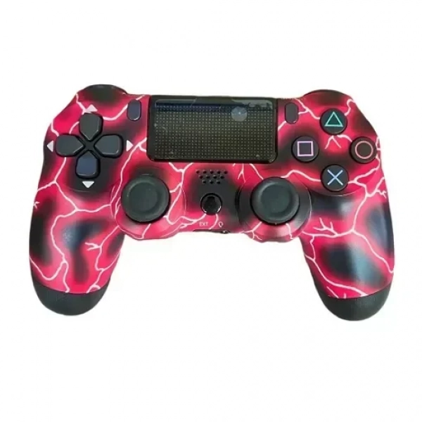 Ασύρματο Χειριστήριο Doubleshock 4 Bluetooth Για PS4 - Red Thunder
